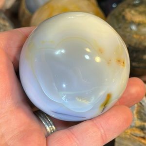 🔥SALE🔥 Agate Crystal Sphere With Druzy!